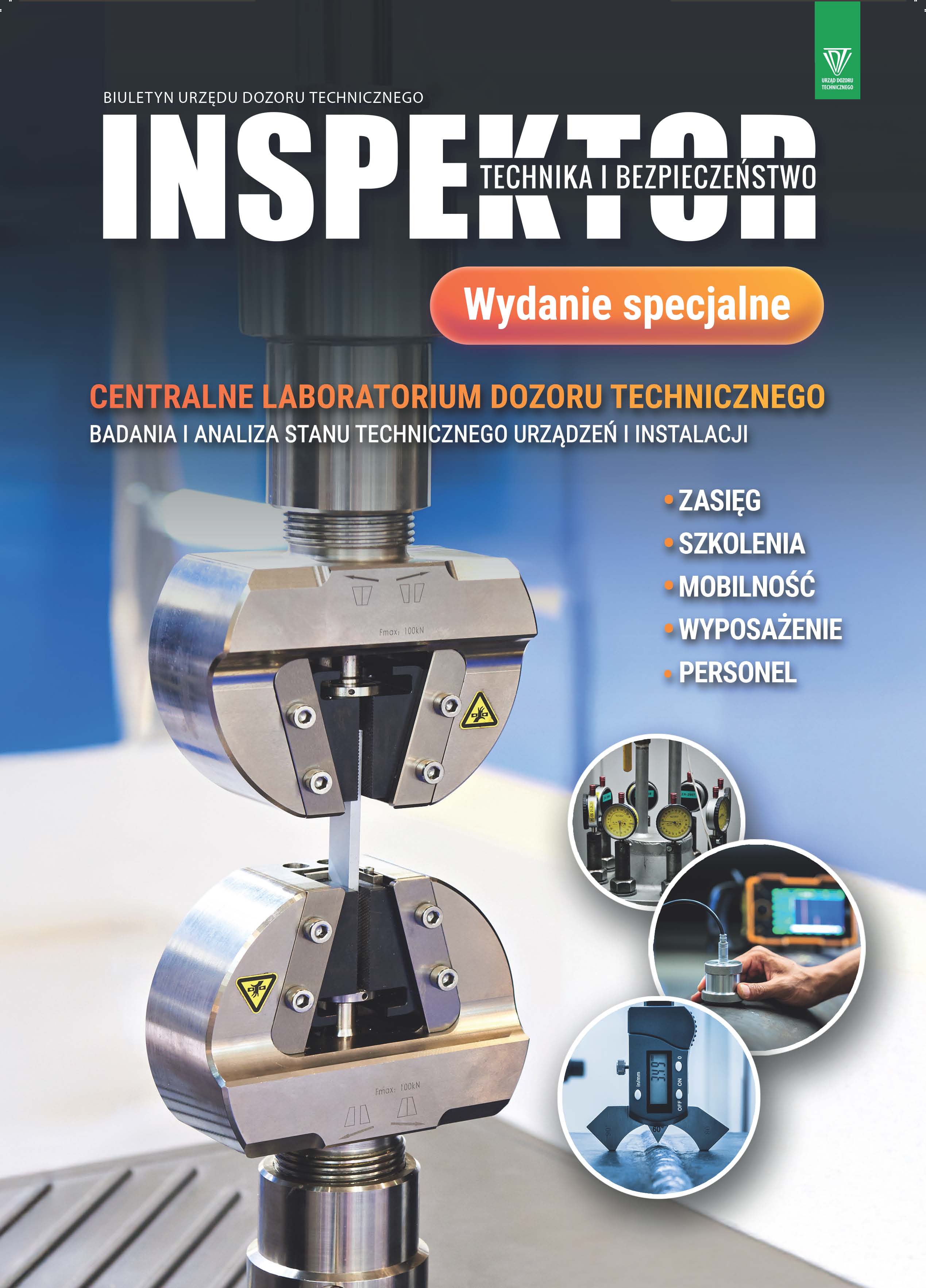 INSPEKTOR Centralne Laboratorium Dozoru Technicznego 30 DRUK